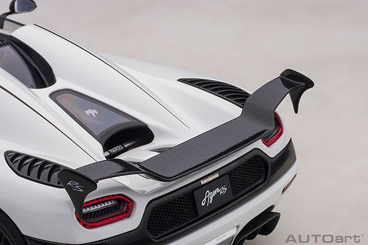 79021  KOENIGSEGG AGERA RS (WHITE/CARBON BLACK/BLACK ACCENTS)