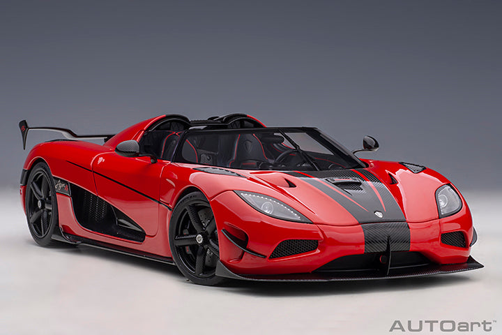 79022  KOENIGSEGG AGERA RS (CHILLI RED/CARBON BLACK/BLACK ACCENTS)