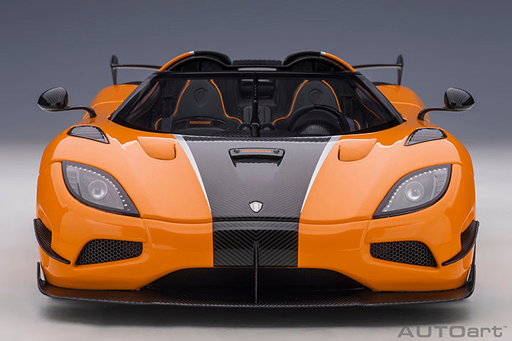 79023  KOENIGSEGG AGERA RS (CONE ORANGE/CARBON BLACK/BLACK ACCENTS)