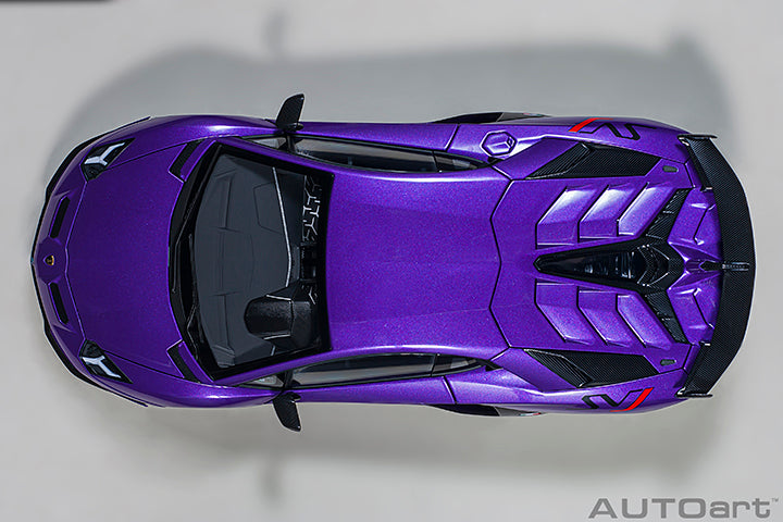 79179  LAMBORGHINI AVENTADOR SVJ (VIOLA PASIFAE/PEARL PURPLE)