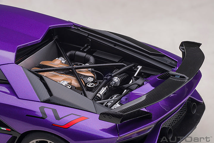 79179  LAMBORGHINI AVENTADOR SVJ (VIOLA PASIFAE/PEARL PURPLE)