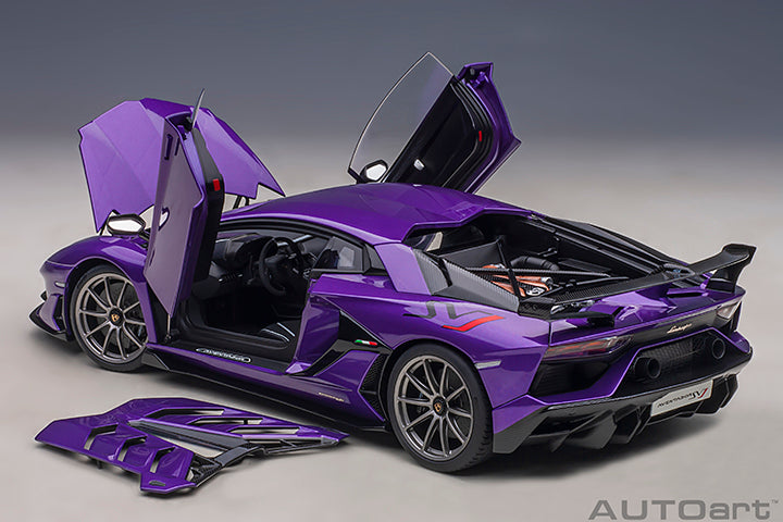 79179  LAMBORGHINI AVENTADOR SVJ (VIOLA PASIFAE/PEARL PURPLE)