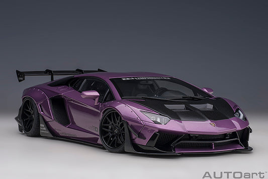 79242  LIBERTY WALK LB-WORKS LAMBORGHINI AVENTADOR LIMITED EDITION (VIOLA SE30/CARBON BONNET)