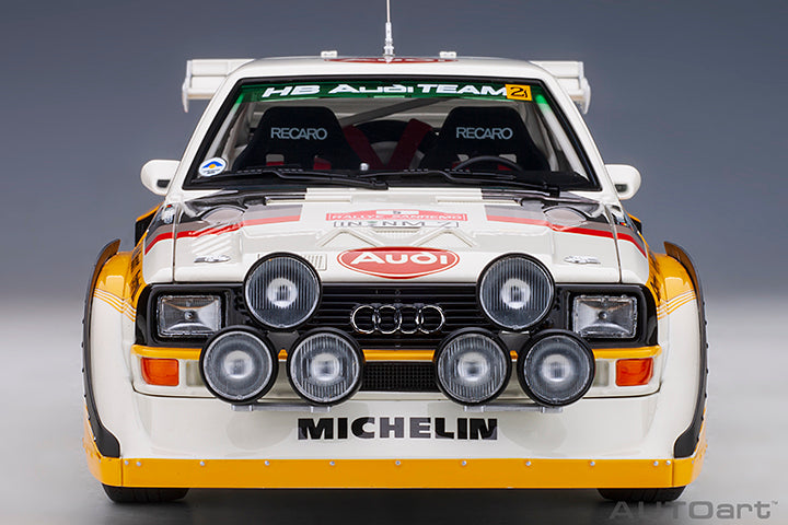 88503  AUDI QUATTRO S1 RALLY SAN REMO 1985 WINNER W. RöHRL/C. GEISTDöRFER #5