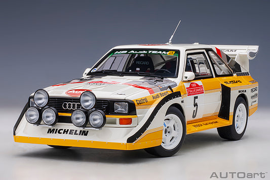 88503  AUDI QUATTRO S1 RALLY SAN REMO 1985 WINNER W. RöHRL/C. GEISTDöRFER #5