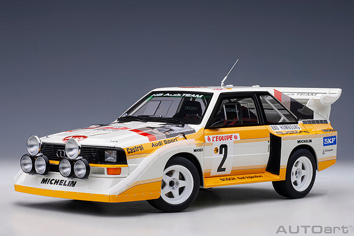 88601  AUDI QUATTRO S1 RALLY MONTE CARLO 1986 W. RöHRL/C. GEISTDöRFER #2